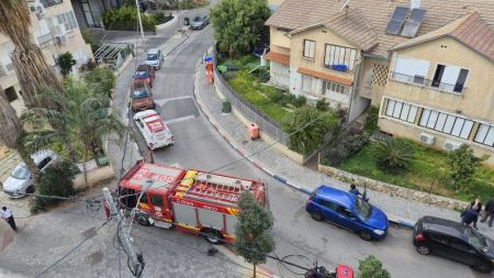 اخماد حريقان في عكا ودالية الكرمل